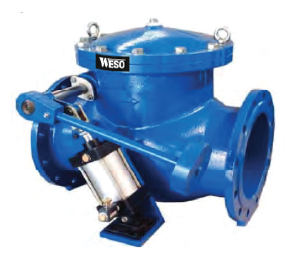 Check valve: Swing-type air-cushioned PN16